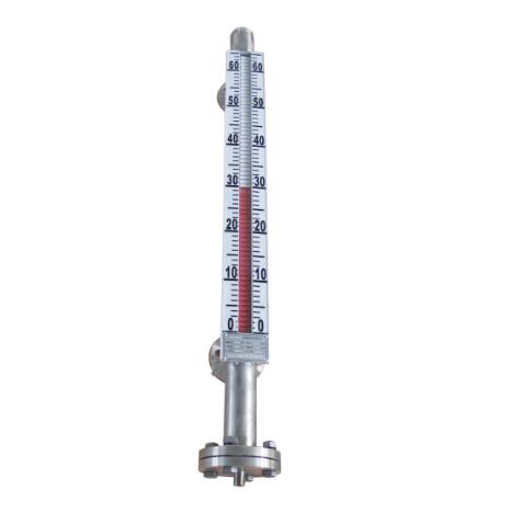 Magnetic flip column level meter