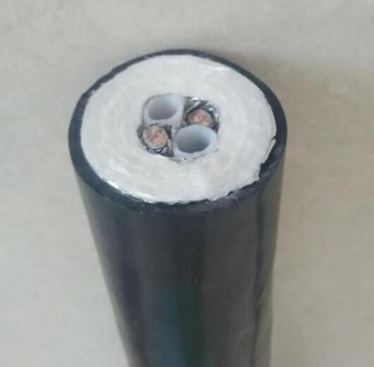 Composite cable heat tracing pipe